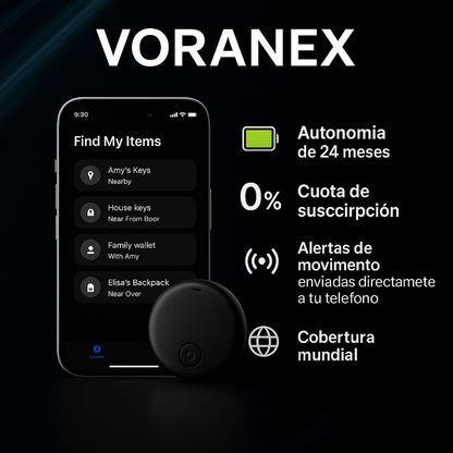 Rastreador GPS preciso sin suscripción (Android/Apple)