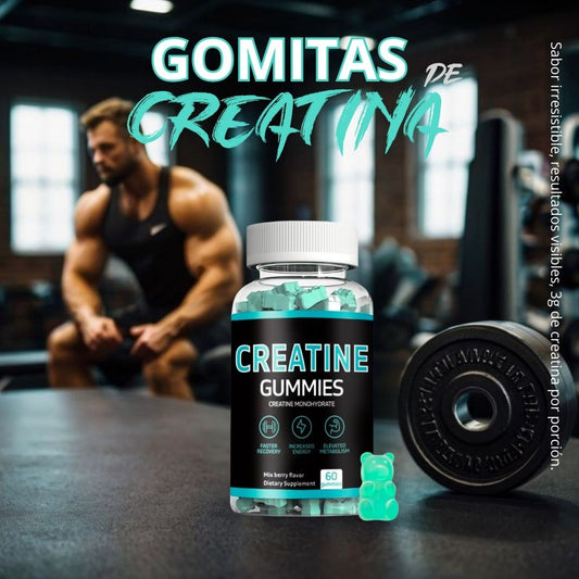 Gomitas de Creatina 💪 + ENVÍO GRATIS